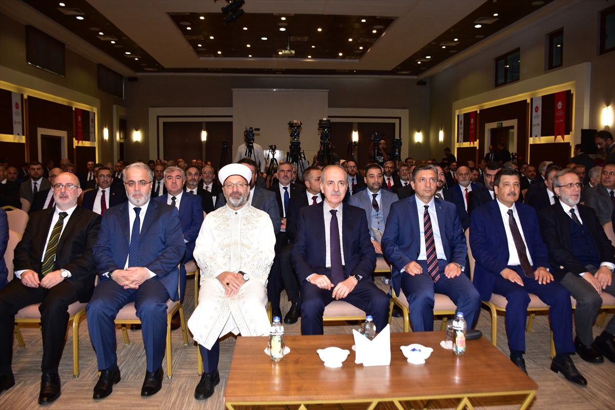 TBMM Başkanı Kurtulmuş, Antalya\'da 43. İl Müftüleri İstişare Toplantısı\'nda konuştu: (1)