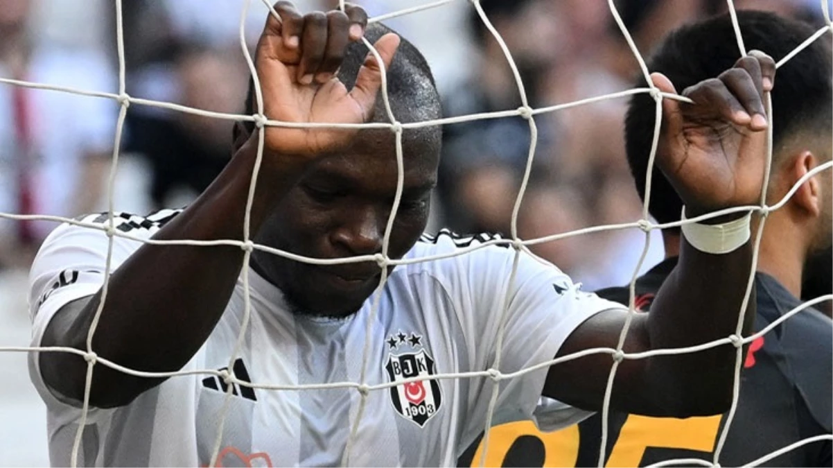 Burak Yılmaz\'ın Aboubakar iddiasını Beşiktaş yalanladı: Sakatlık yüzünden oynamadı