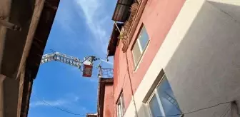 İzmit'te doğal gaz sobası yangını