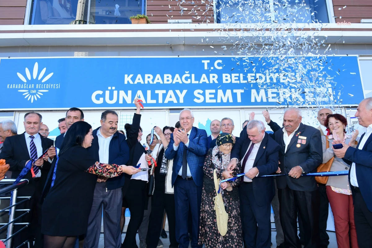 İzmir Karabağlar\'da Günaltay Semt Merkezi Hizmete Açıldı