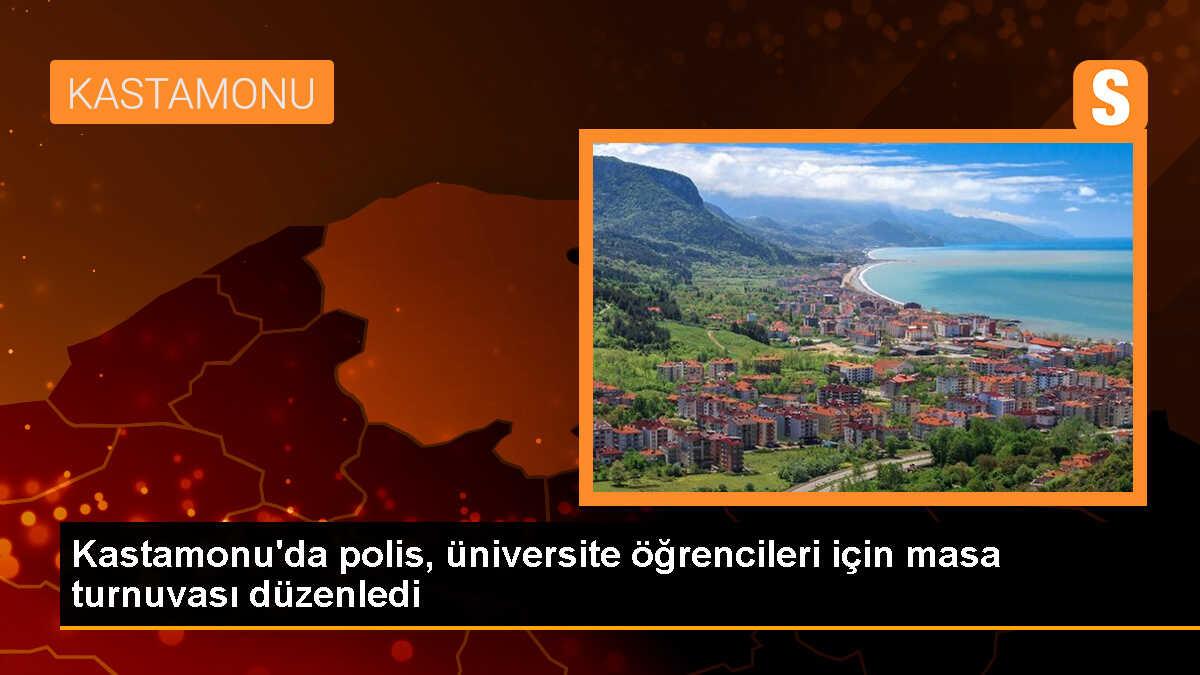 Kastamonu\'da Üniversite Öğrencileri İçin Masa Tenisi Turnuvası Düzenlendi