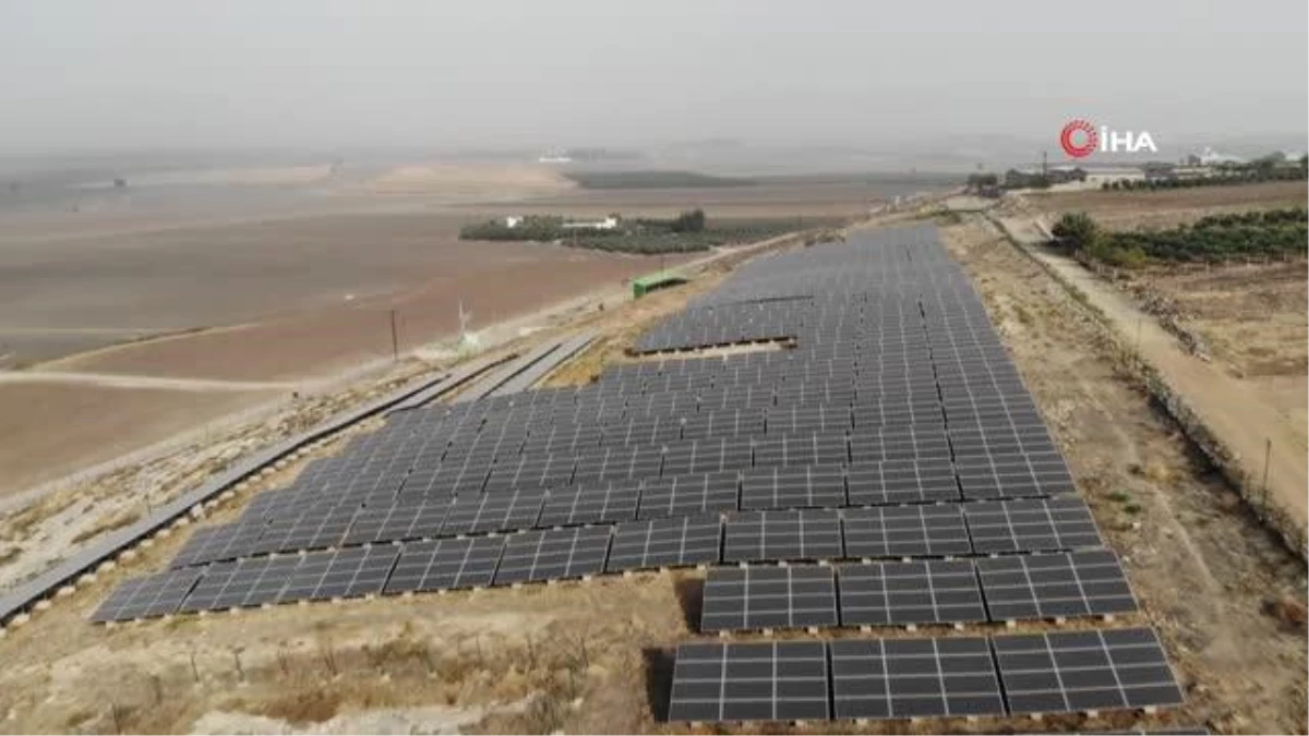 Reyhanlı\'ya 4 megawattlık güneş enerjisi elektrik santrali kuruldu