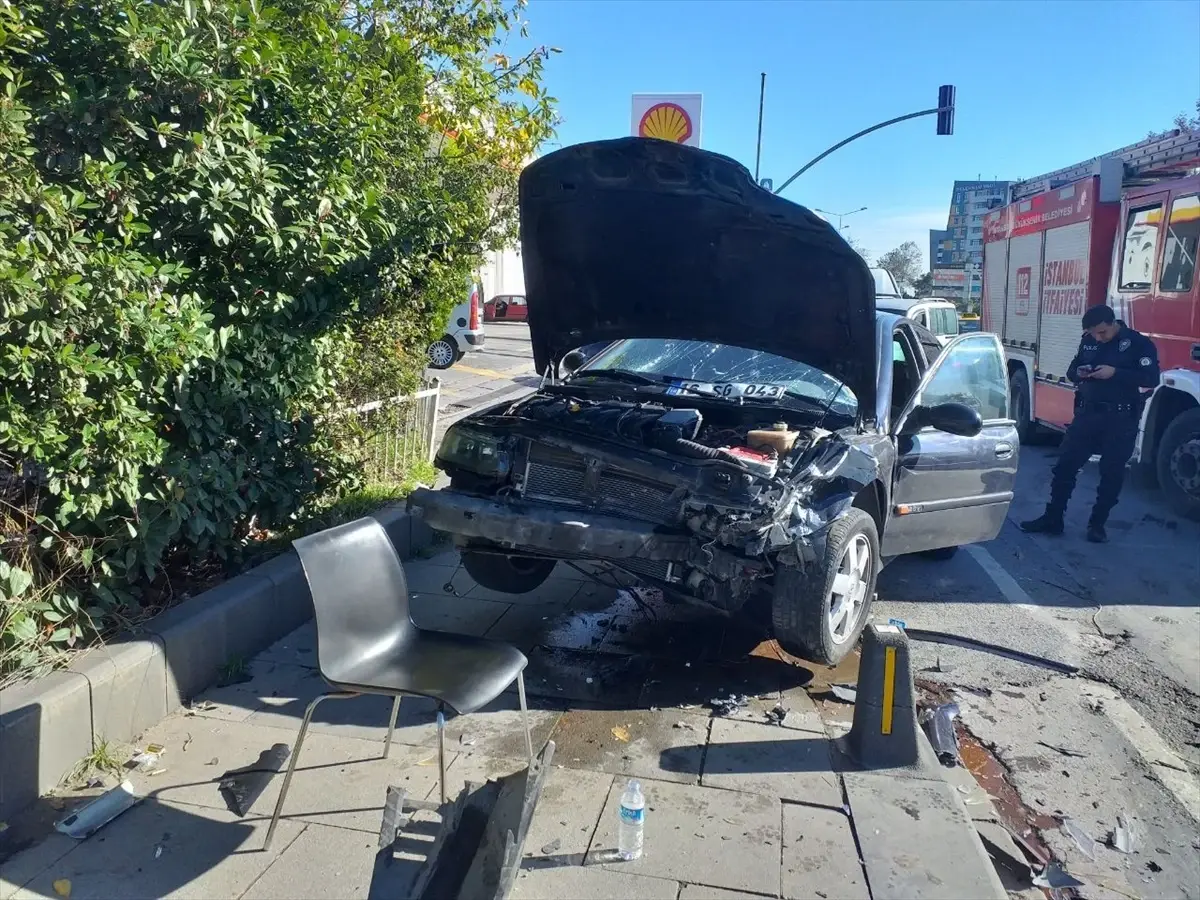 Sancaktepe\'de Kaza: Bir Kişi Yaralandı