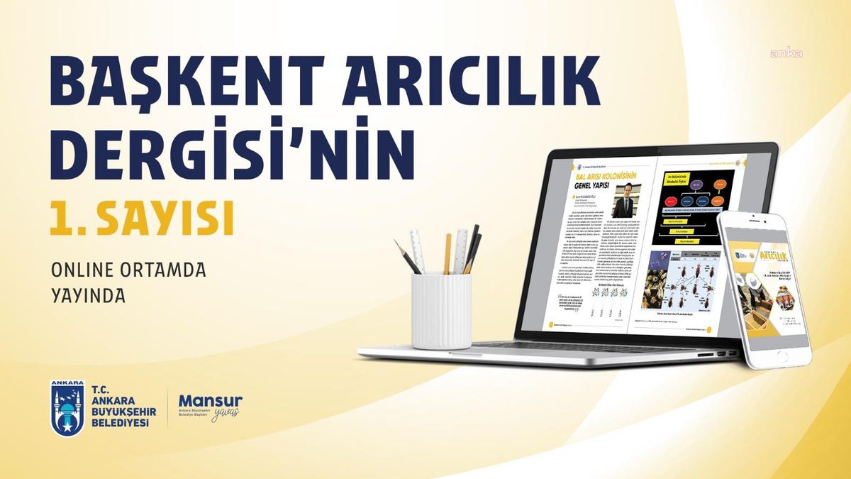 Ankara Büyükşehir Belediyesi Başkent Arıcılık Dergisi\'ni Online Olarak Yayınlamaya Başladı