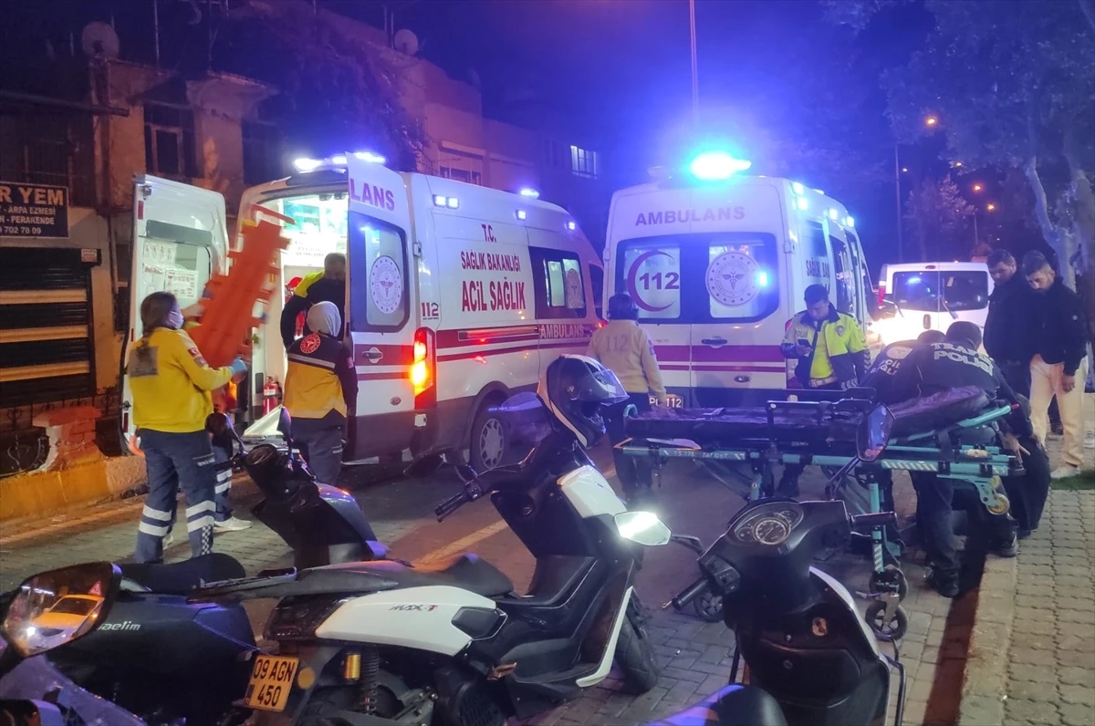 Aydın\'ın Nazilli ilçesinde motosiklet kazası: 3 kişi yaralandı