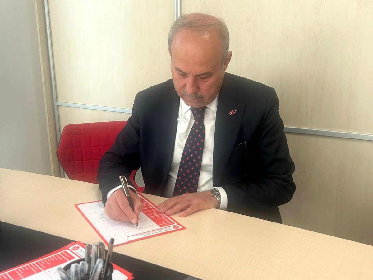 Oğuzeli Belediye Başkanı Mehmet Sait Kılıç, MHP\'ye aday adaylığı için başvuruda bulundu