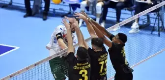 Bursa Büyükşehir Belediyespor, RAMS Global Cizre Belediyespor'u 3-1 yendi