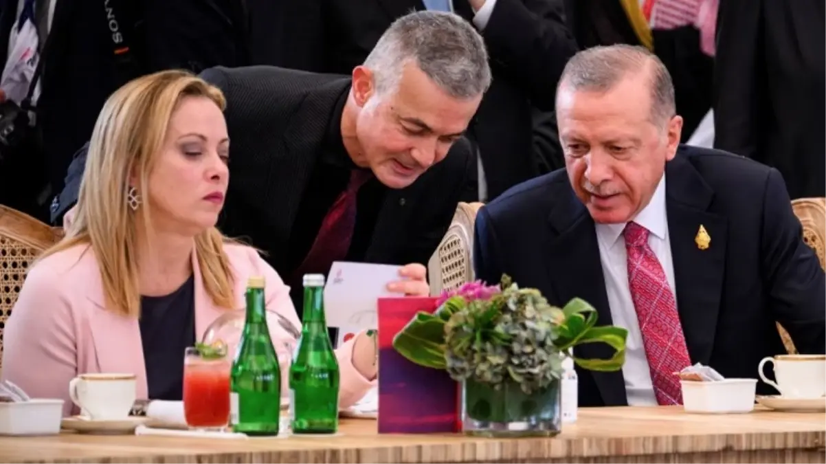 Cumhurbaşkanı Erdoğan, İtalya Başbakanı Meloni ile görüştü