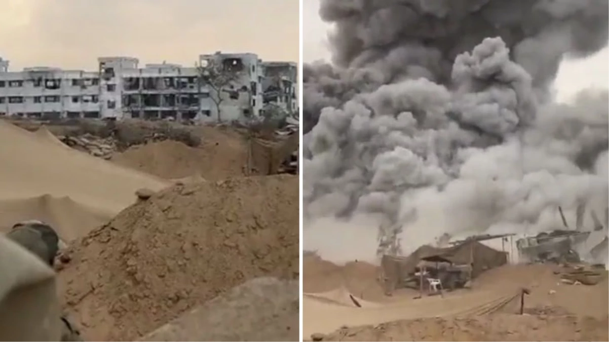 İsrail, Gazze Şeridi\'ndeki parlamento binasını patlattı