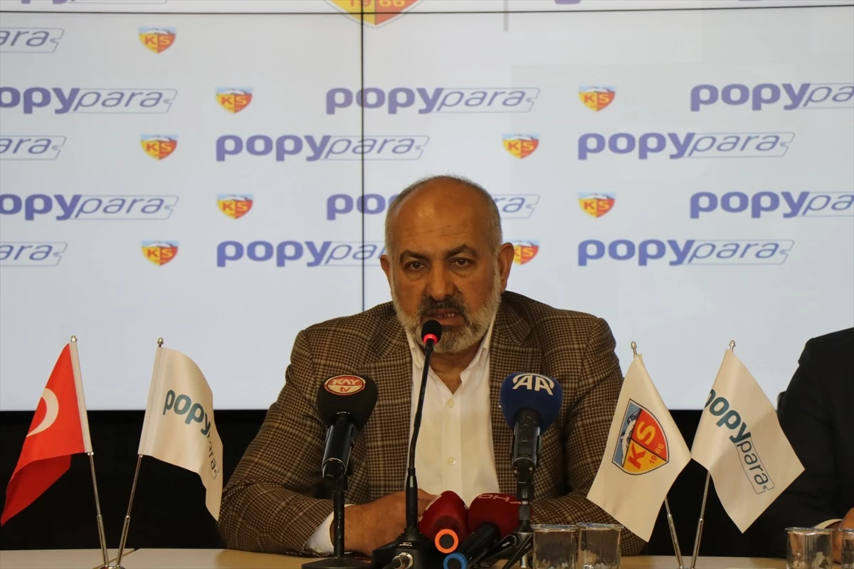 Kayserispor ile Popypara Arasında Sponsorluk Anlaşması İmzalandı