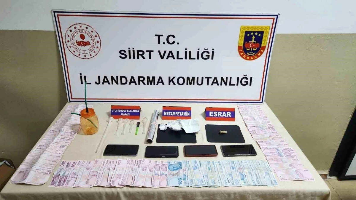 Siirt\'te Uyuşturucu Operasyonu: 2 Tutuklama