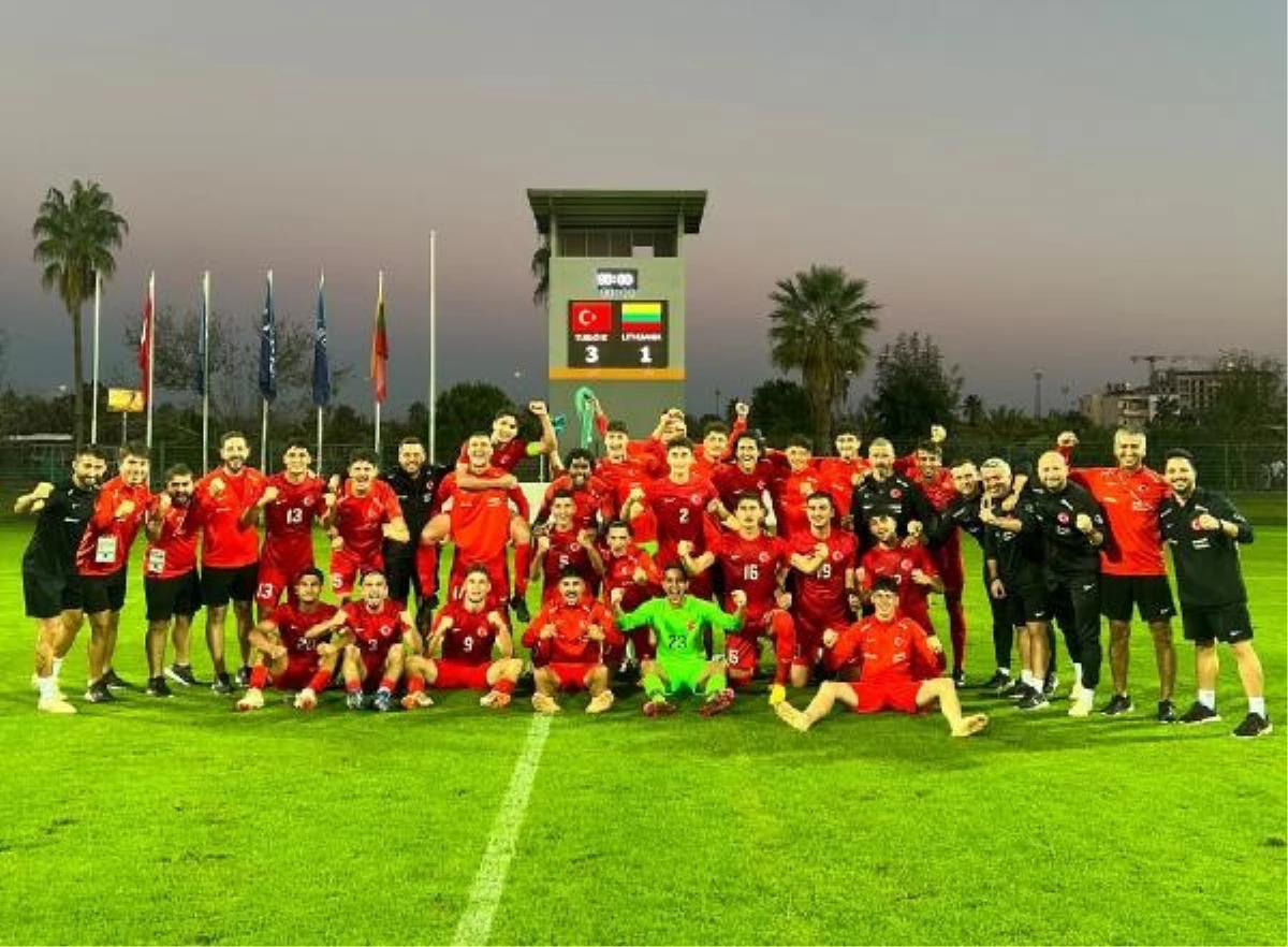 U19 Milli Takımı, Litvanya\'yı 3-1 yendi