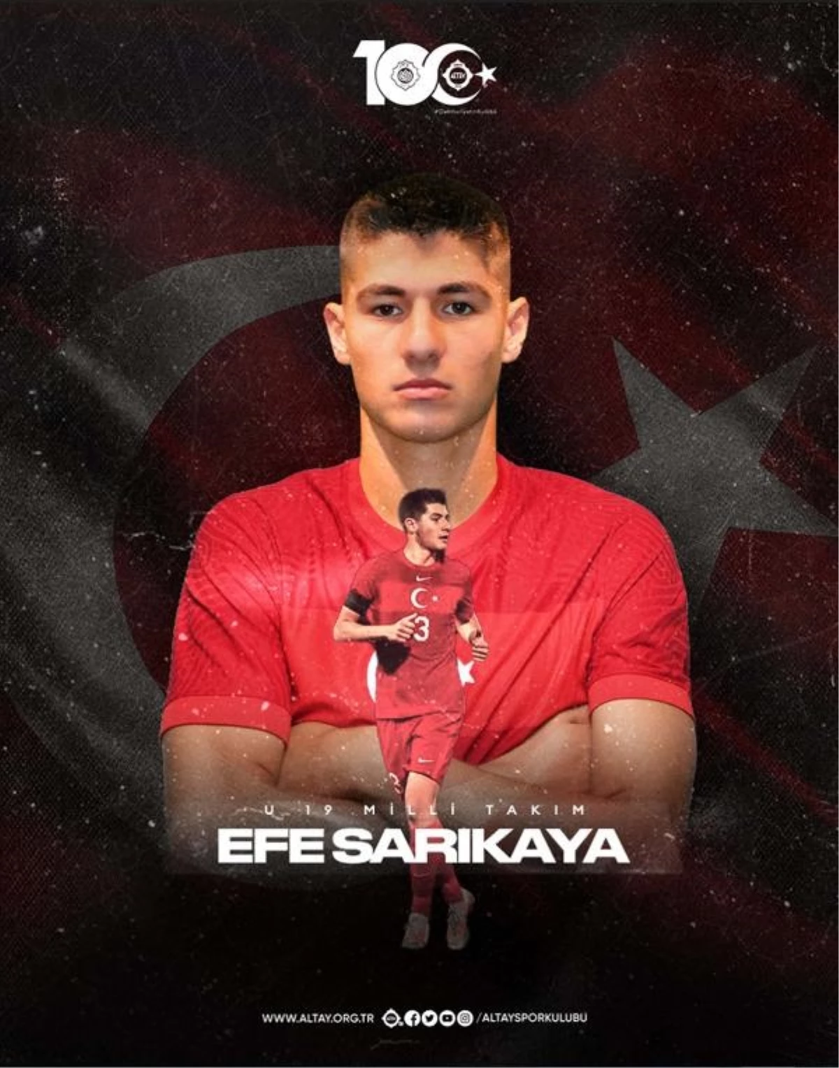 Altay\'ın genç savunma oyuncusu Efe Sarıkaya, U19 Milli Takımı\'nda gösterdiği performansla dikkat çekti