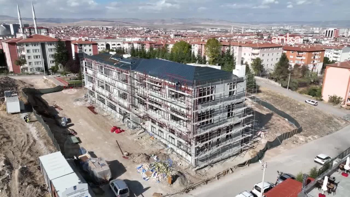 Ankara Büyükşehir Belediyesi, Sincan\'da yeni bir kreş ve çocuk etkinlik merkezi inşa ediyor