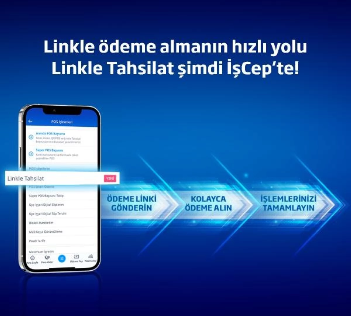 İş Bankası, İşCep üzerinden \'Linkle Tahsilat\' özelliğini kullanıma sundu