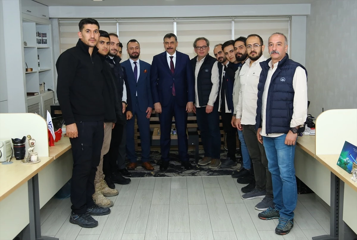 Erzurum Valisi Mustafa Çiftçi, AA Erzurum Bölge Müdürlüğünü ziyaret etti