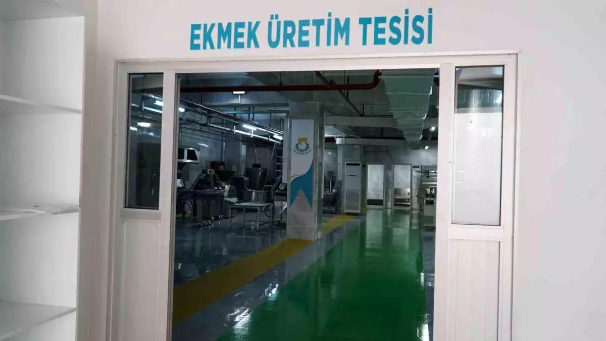 Haliliye Belediyesi Ekmek Üretim Tesisi Hizmete Başladı