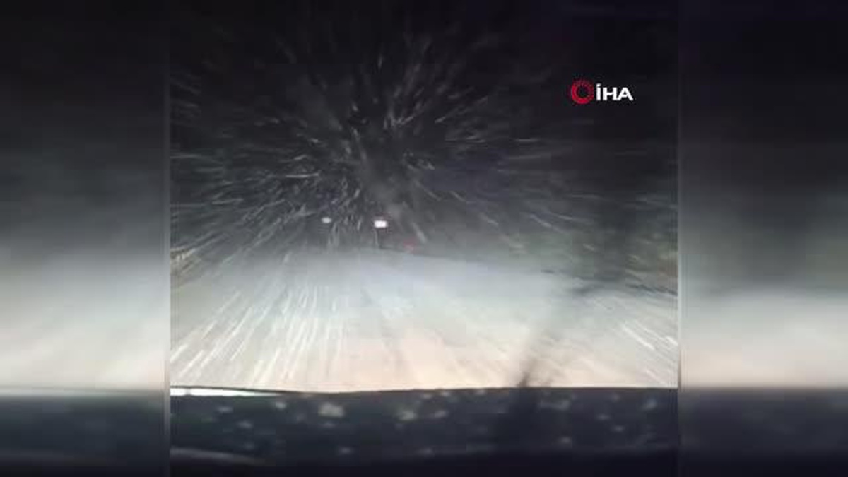 Kastamonu\'nun yüksek kesimlerinde kar yağışı etkili