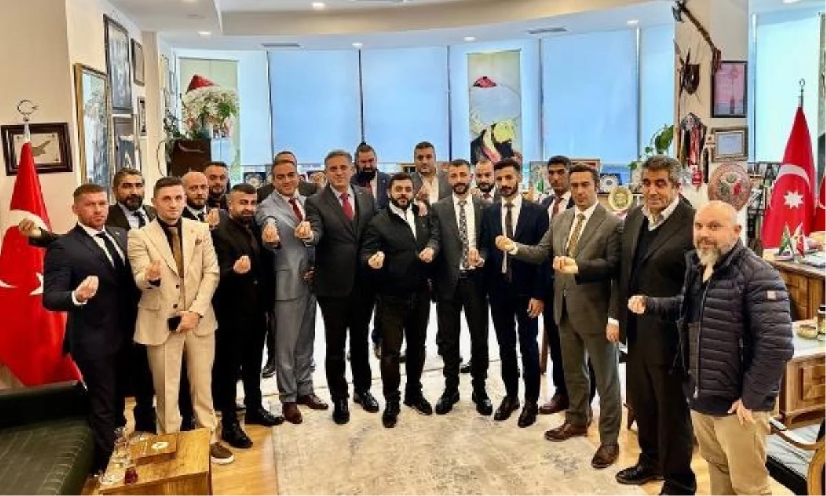 Ocak Partisi İstanbul İl Başkanı ve İlçe Başkanları Genel Başkanı Ziyaret Etti