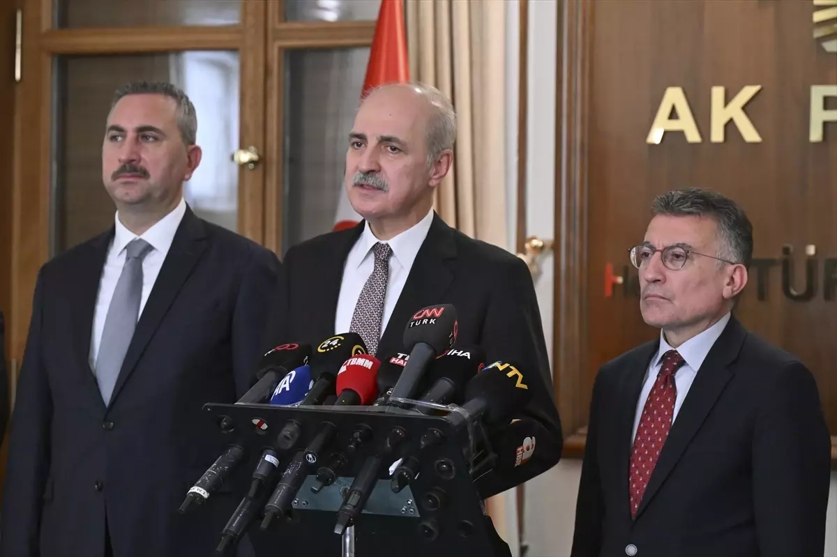 TBMM Başkanı Kurtulmuş, AK Parti Meclis Grubu\'nu ziyaret etti Açıklaması