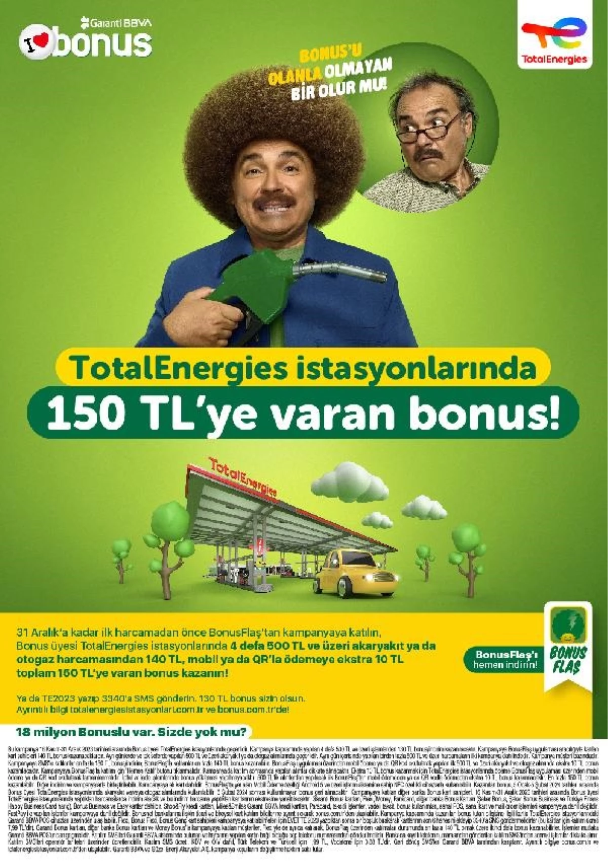 TotalEnergies İstasyonları, Garanti BBVA ile Bonus Kazandırıyor