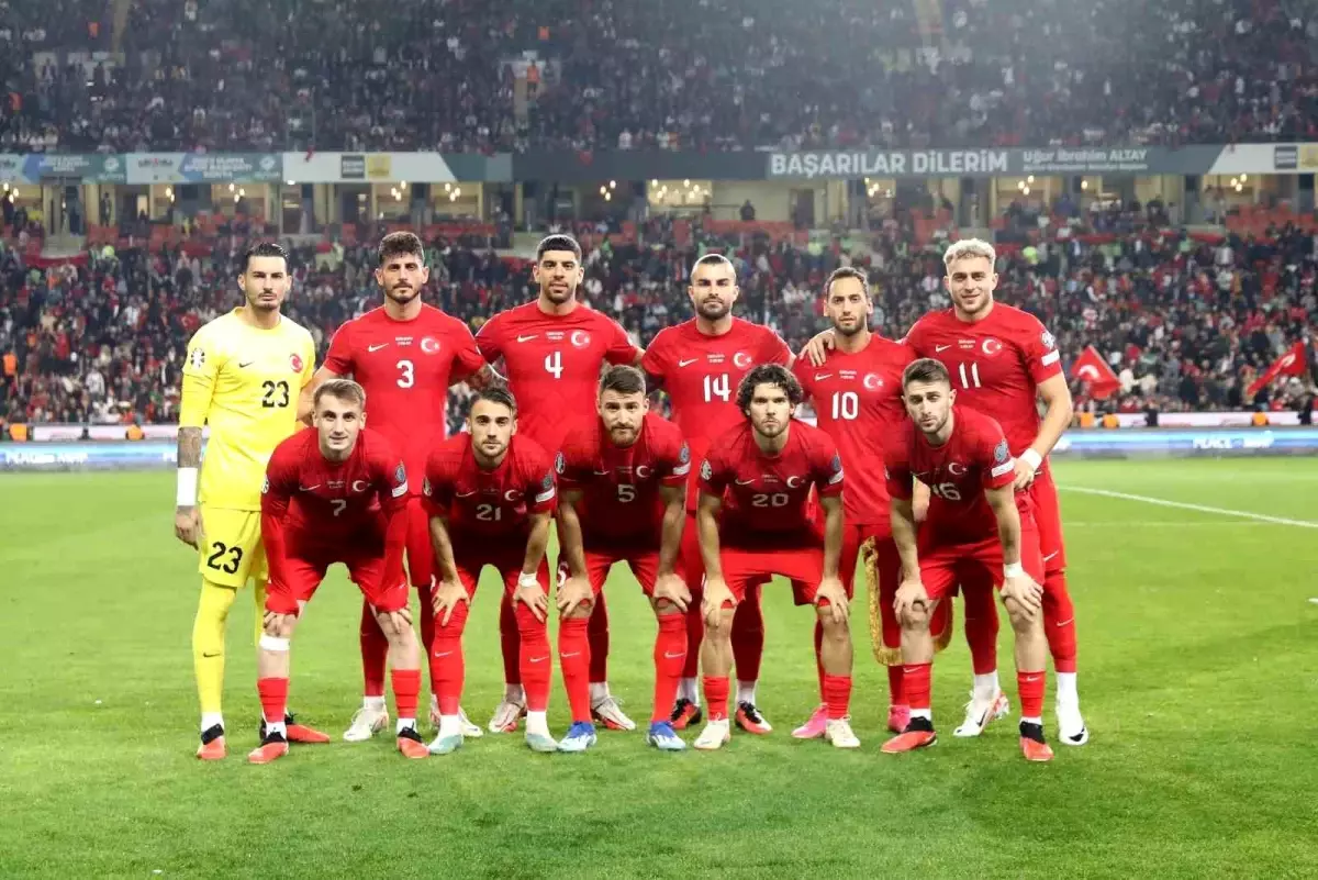 A Milli Futbol Takımı Almanya ile Hazırlık Maçında