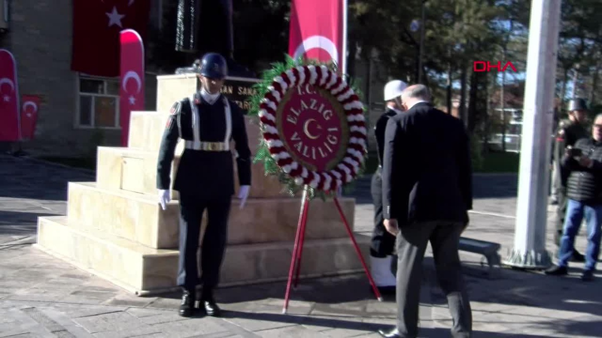 ATATÜRK\'ÜN ELAZIĞ\'A GELİŞİNİN 86\'NCI YIL DÖNÜMÜ KUTLANDI