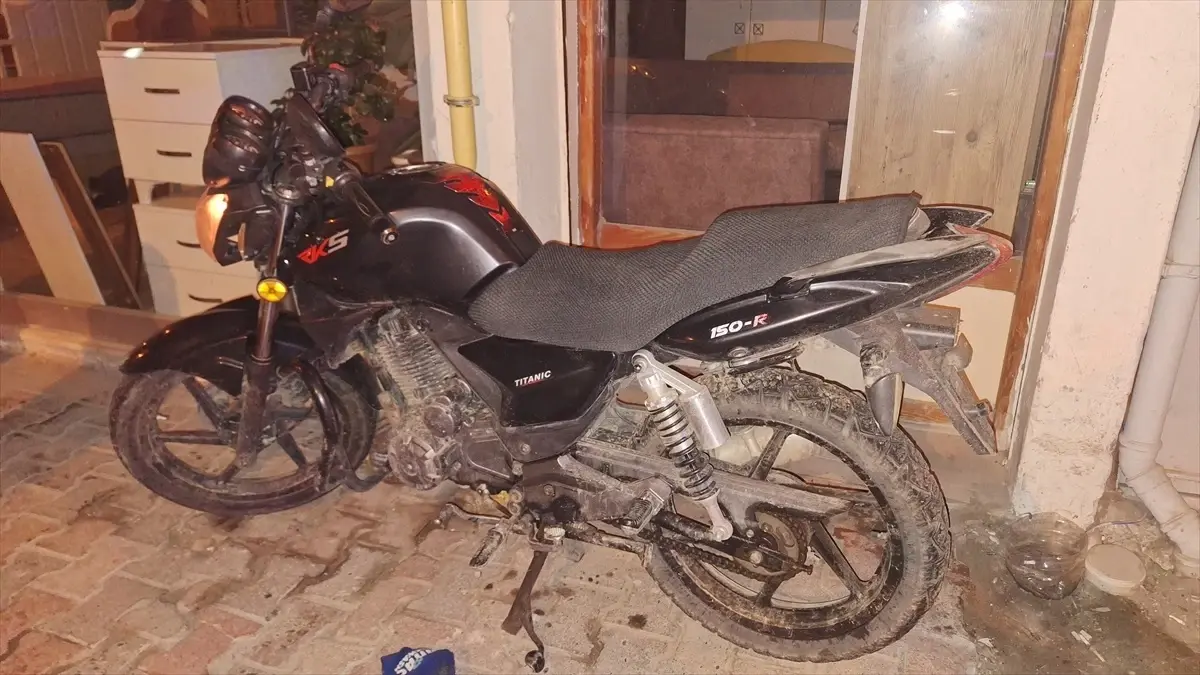 Samsun\'da Çalıntı Motosiklet Şüphelisi Yakalandı