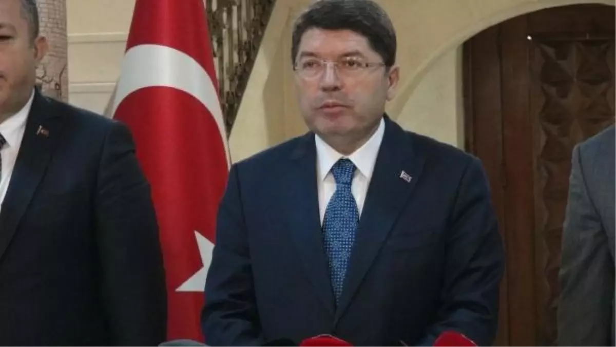 Adalet Bakanı Tunç, Kilis\'te konuştu Açıklaması