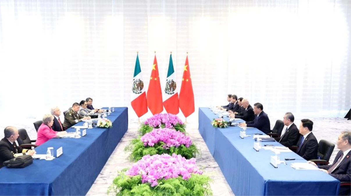 Xi Jinping, Çin-Meksika işbirliğinin artırılmasını çağırıyor