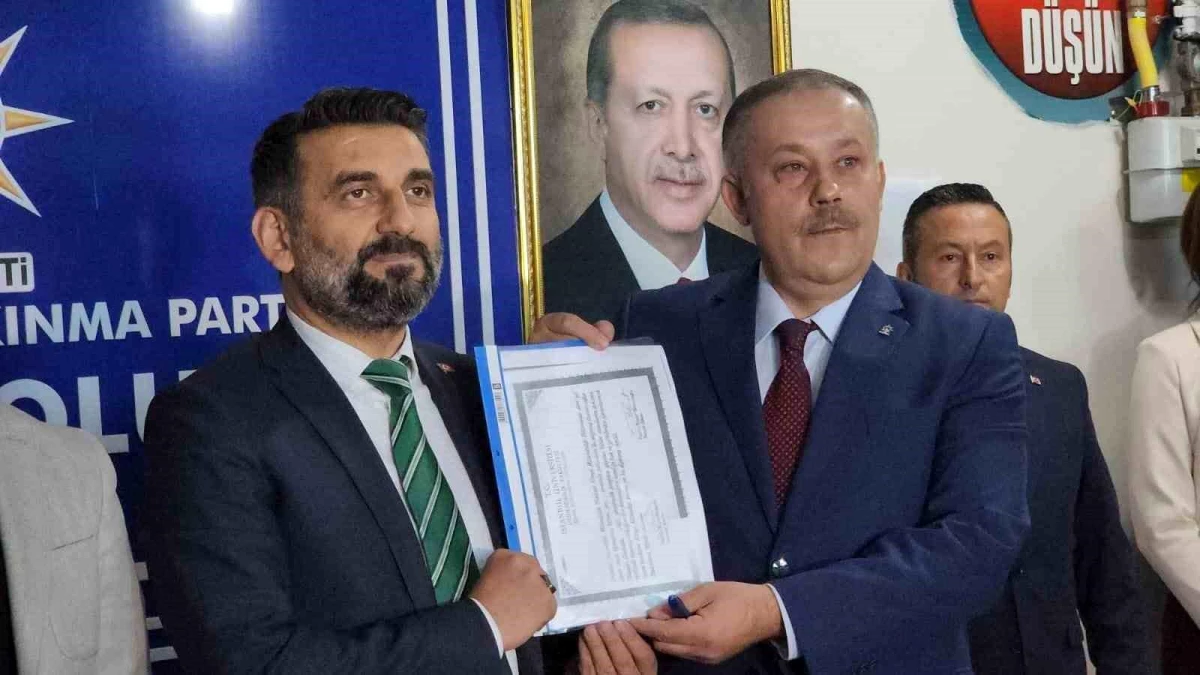 Hüseyin Gündoğdu Safranbolu Belediye Başkanlığı için aday adaylığı başvurusu yaptı