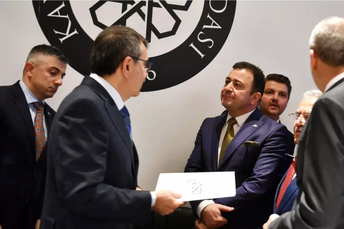 Kayseri OSB Mesleki Eğitim Toplantısına Katıldı