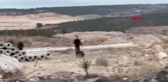 Emet'te Sanayi Sitesinde Kafatası Bulundu