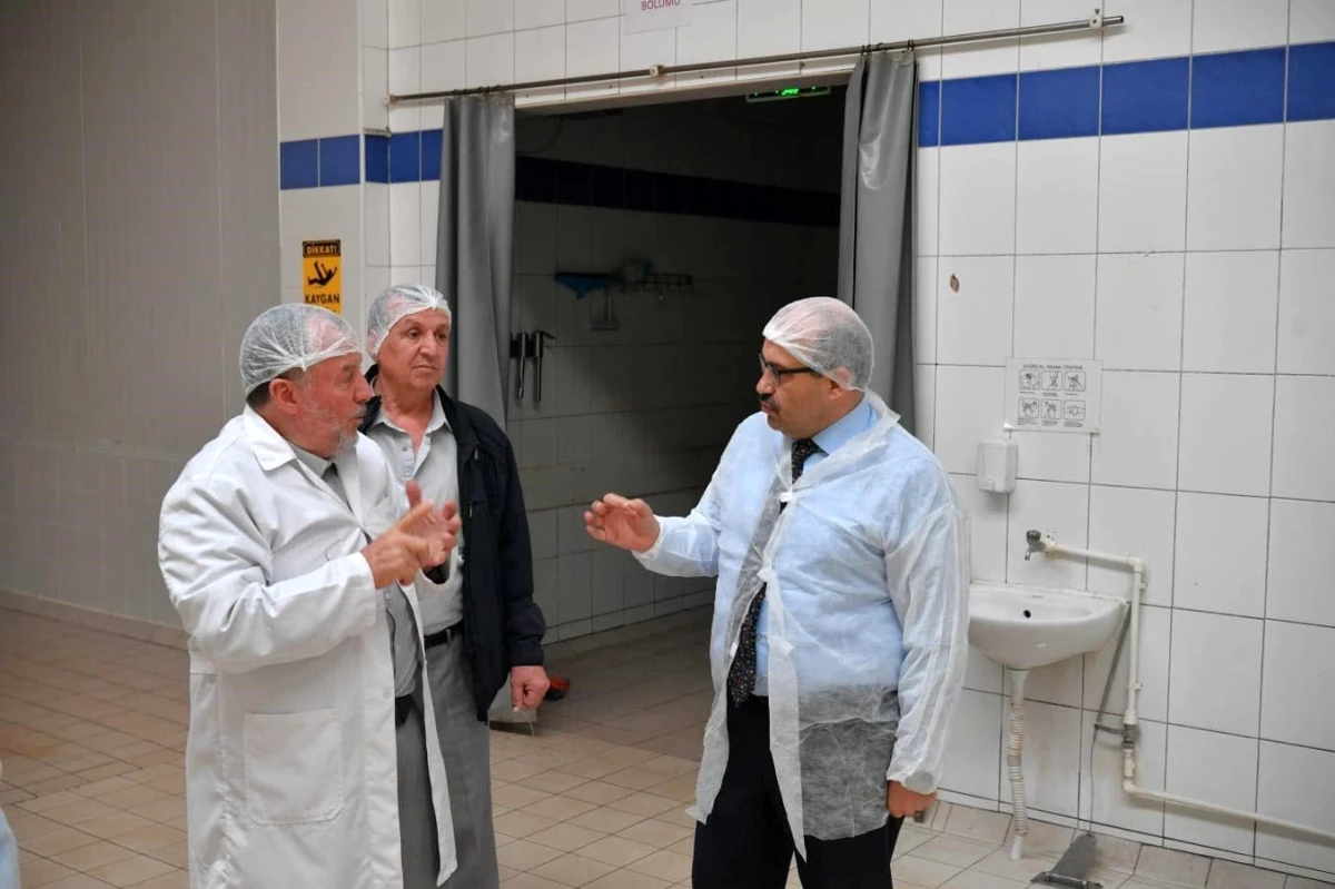 Balıkesir Valisi İsmail Ustaoğlu, BALOSB\'deki Fabrika ve İşletmeleri Ziyaret Etti