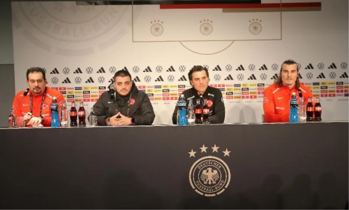 A Milli Futbol Takımı Almanya maçı öncesi açıklamalarda bulundu