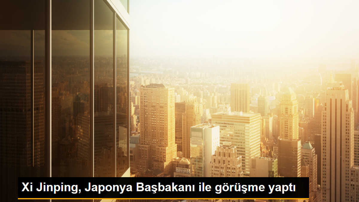 Xi Jinping, Japonya Başbakanı ile görüşmede Çin-Japonya ilişkilerini değerlendirdi