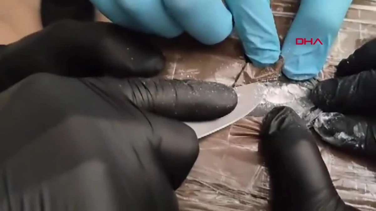 Mersin Limanı'nda 54 Kilo Kokain Ele Geçirildi