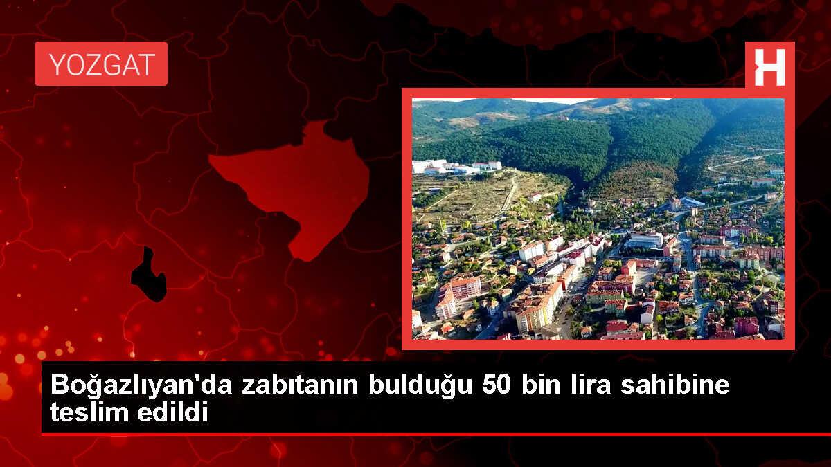 Zabıta Ekipleri Pazarda Buldukları 50 Bin Lirayı Sahibine Ulaştırdı