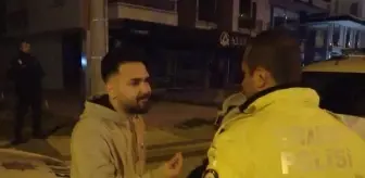 Alkollü sürücü polis takibinde yakalandı