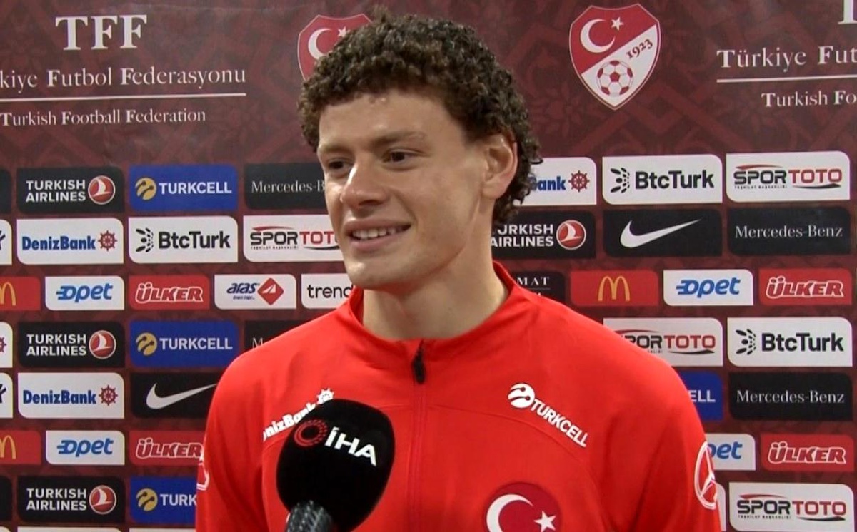 Ümit Milli Futbol Takımı\'nın forvet oyuncusu Erencan Yardımcı: Kendimizi bu maçlarda çok iyi geliştiriyoruz