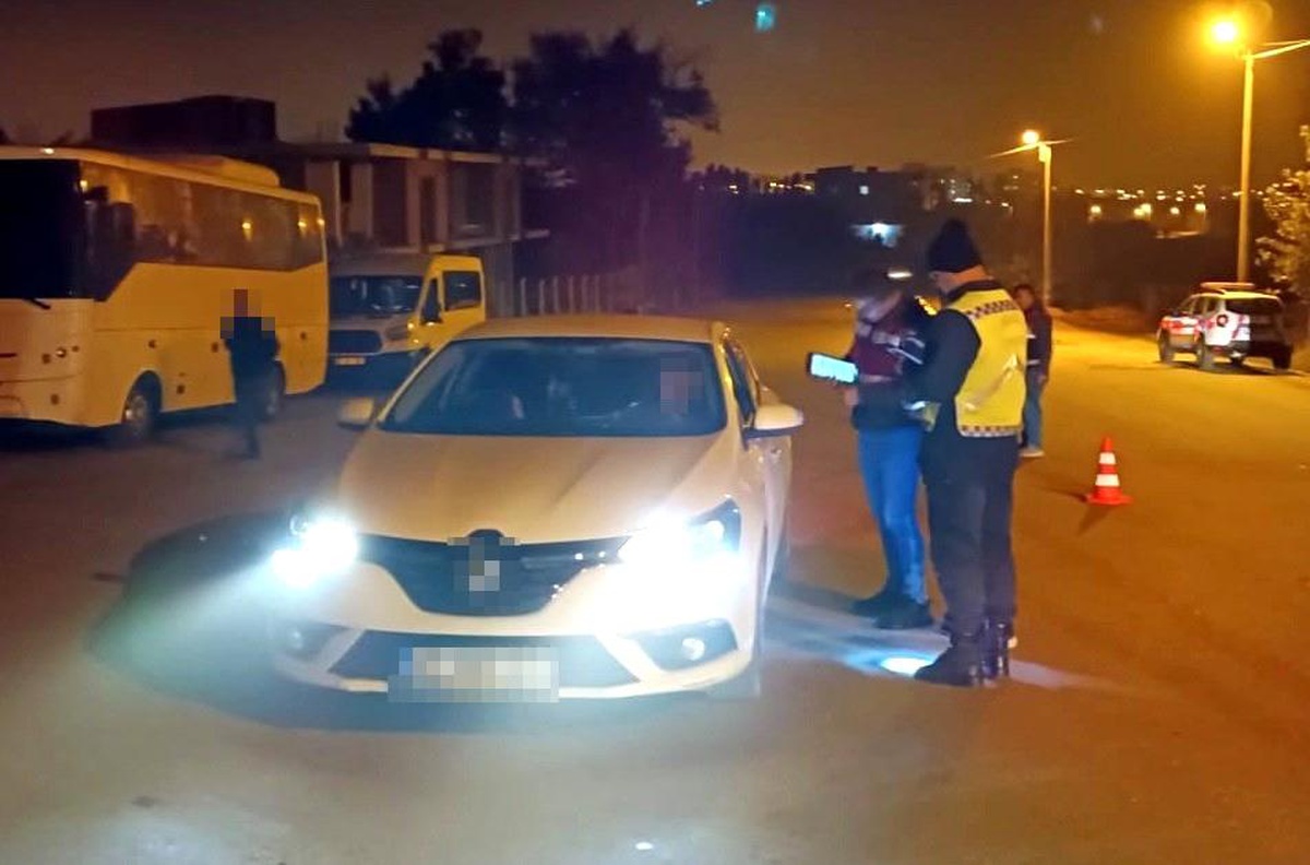 Nusaybin\'de kırsal mahallelerde yol kontrolü yapıldı