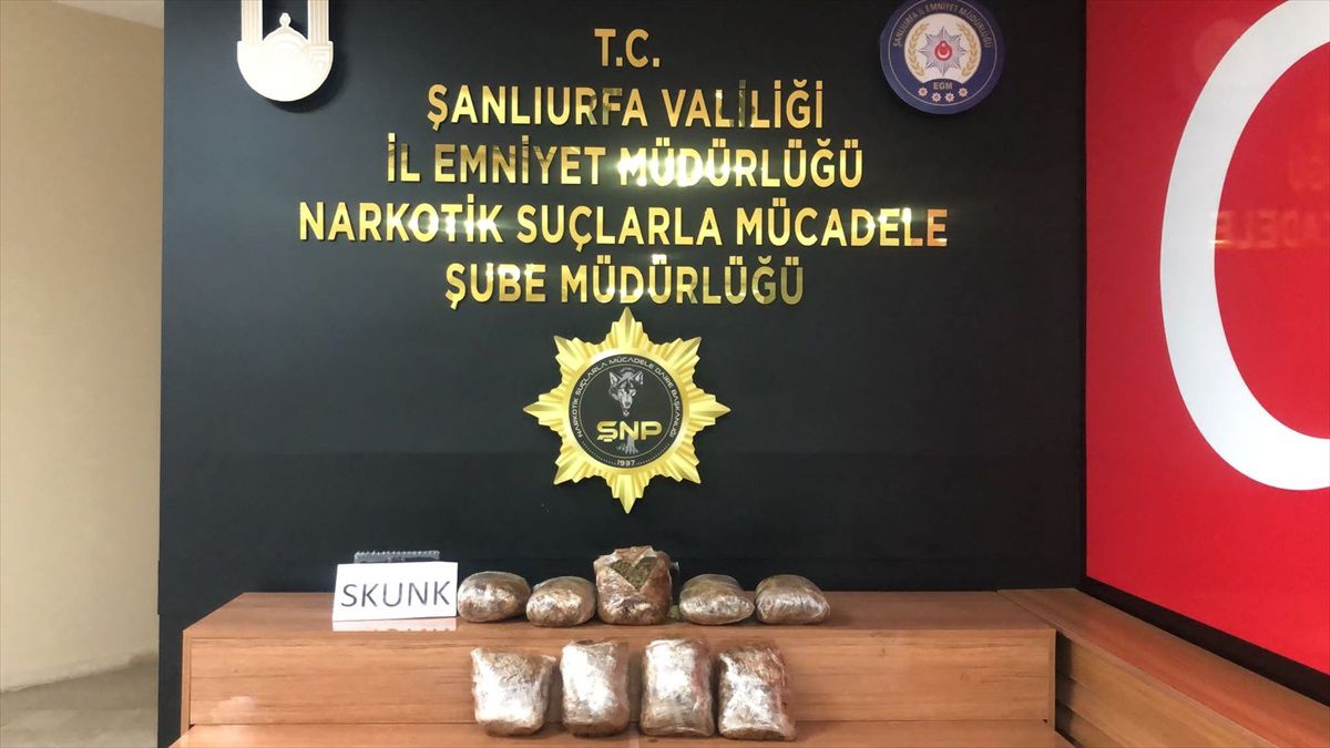 Şanlıurfa\'da 4 Kilo 400 Gram Sentetik Uyuşturucu Ele Geçirildi