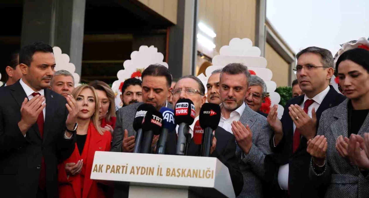 AK Parti Aydın Teşkilatı\'nın Yeni Hizmet Binası Açıldı