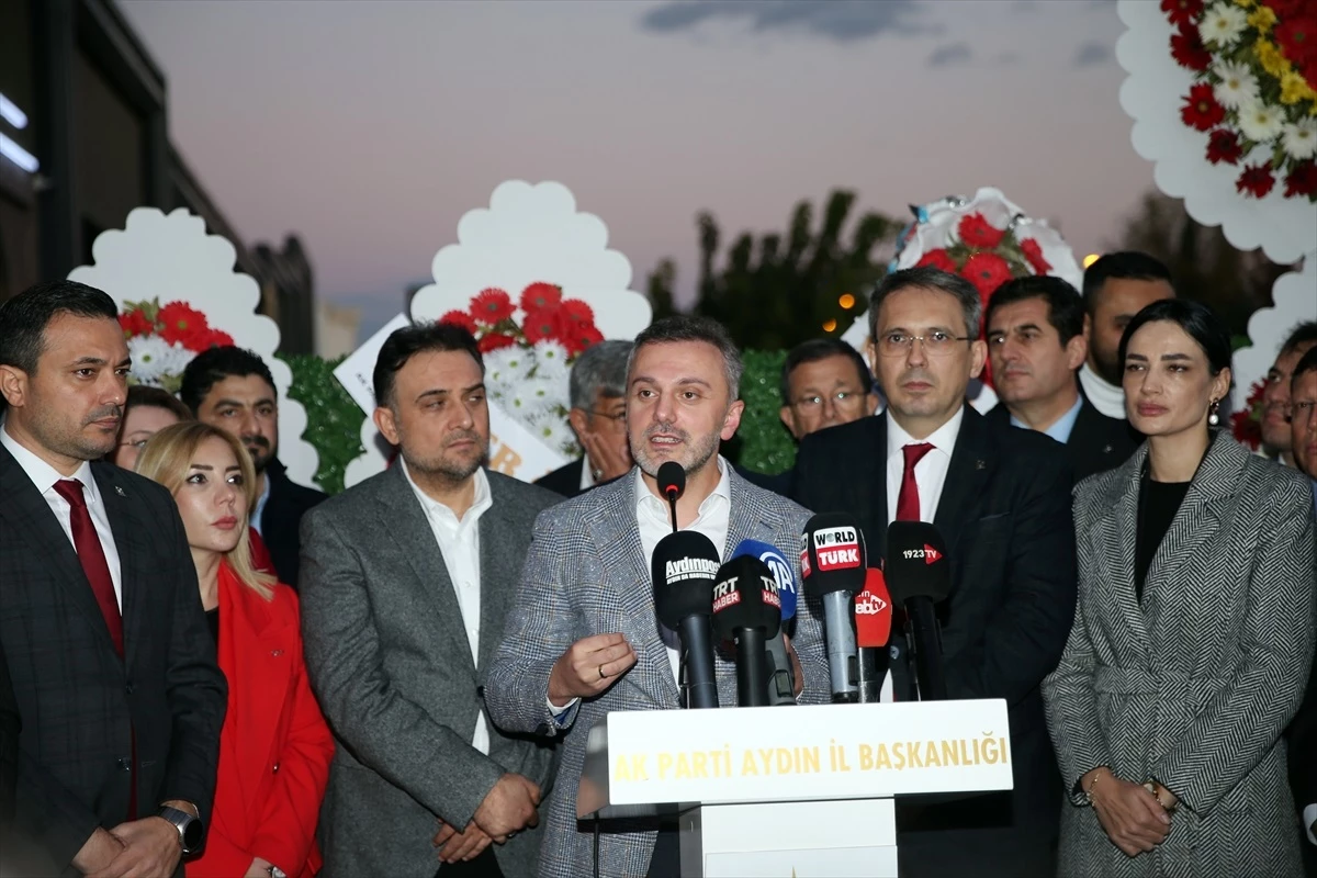 AK Parti Genel Başkan Yardımcısı Erkan Kandemir: Aydın Türkiye\'ye bambaşka bir bahar yaşatacak