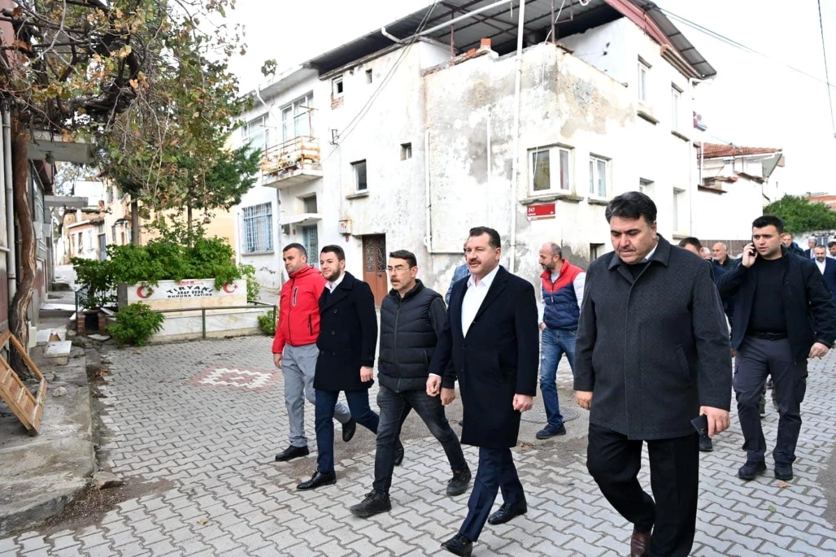 Balıkesir Büyükşehir Belediye Başkanı Yücel Yılmaz Havran ilçesini ziyaret etti