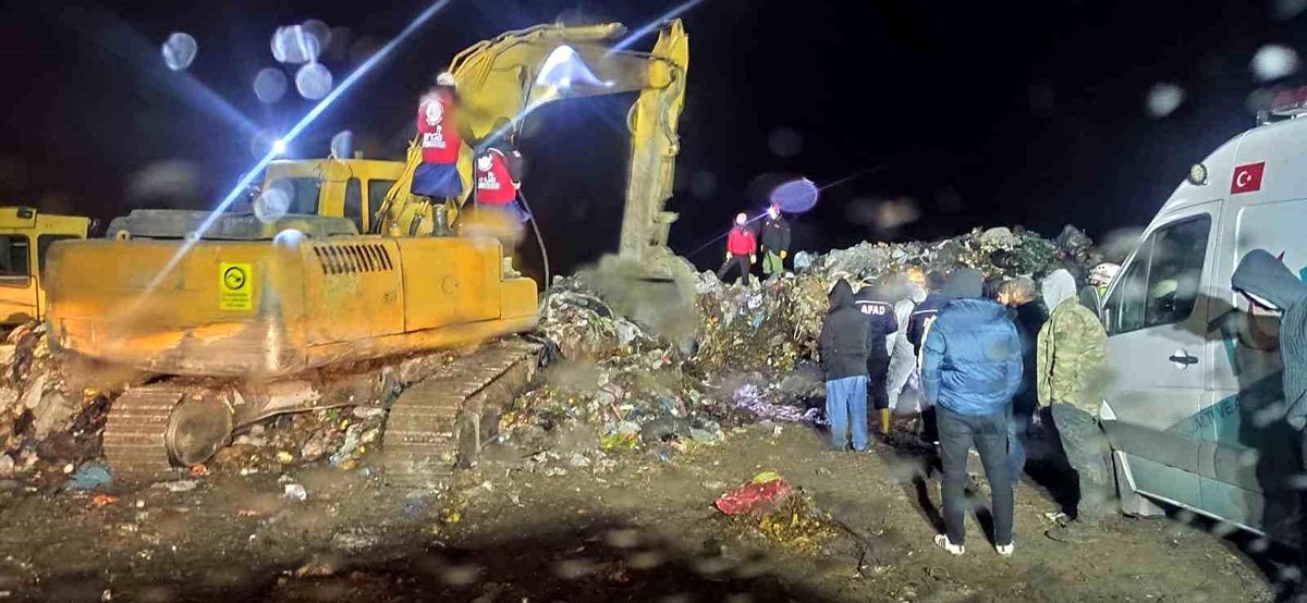 Kayseri\'de Molu Düzenli Çöp Toplama ve Kompost Tesislerinde İşçi Kayboldu