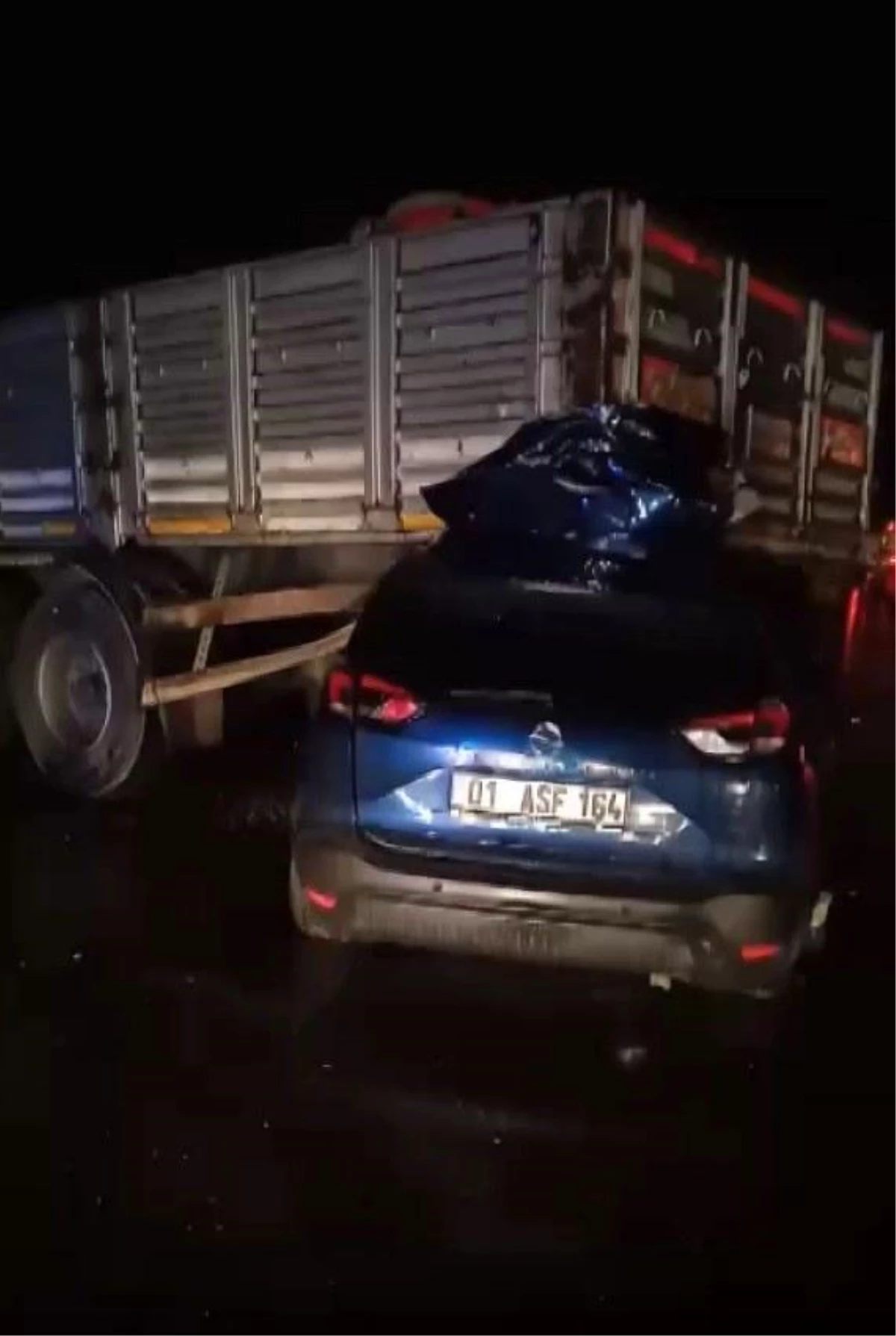 Nurdağı\'nda yağış nedeniyle kaza: 1 ölü, 3 yaralı