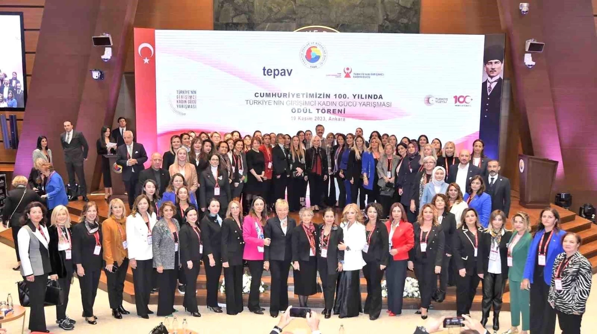 Türkiye\'nin Girişimci Kadın Gücü Yarışması Ödülleri Sahiplerine Verildi