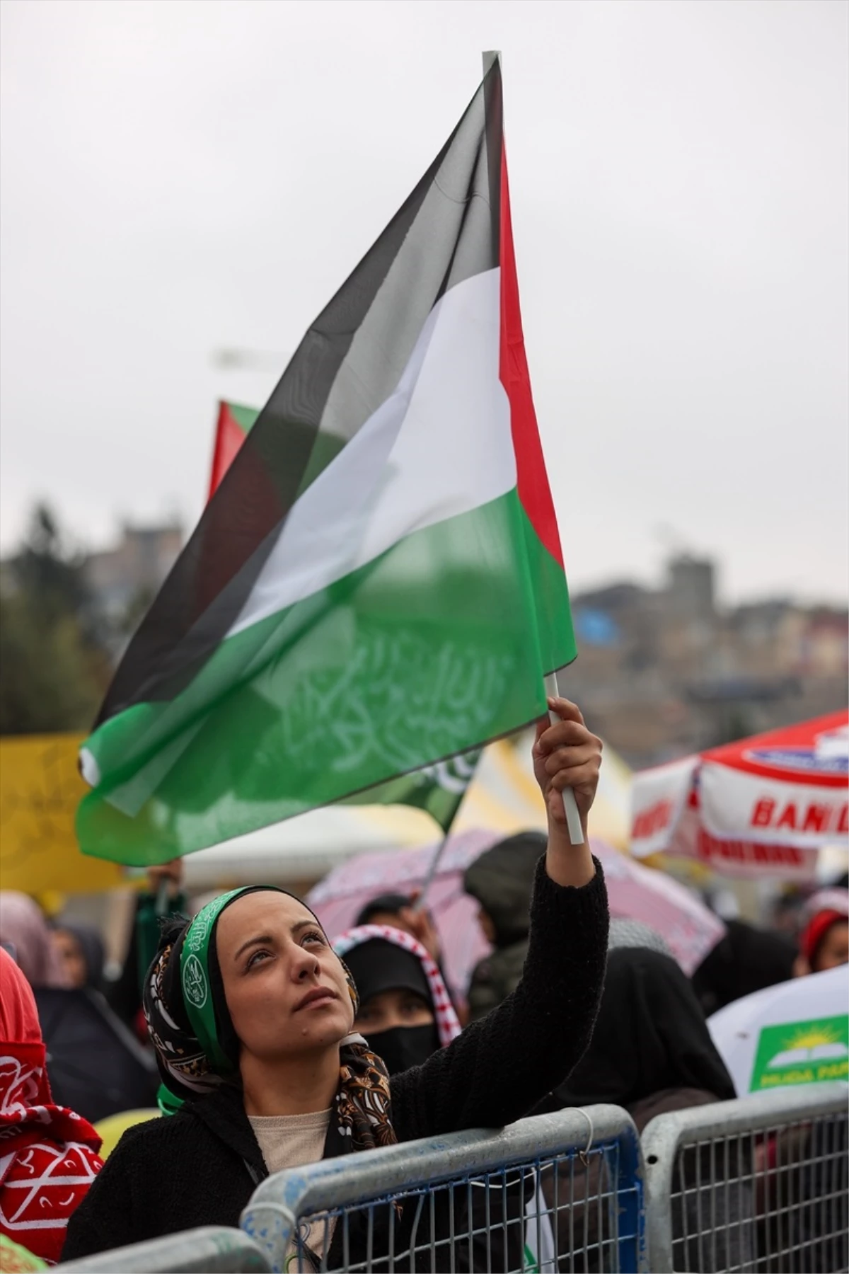 Gaziantep\'te İsrail\'in Gazze\'ye yönelik saldırıları protesto edildi