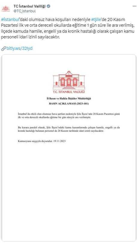 İstanbul Valisi Gül: Şiddetli yağış ve fırtına akşam saat 22.00'ye kadar devam edecek
